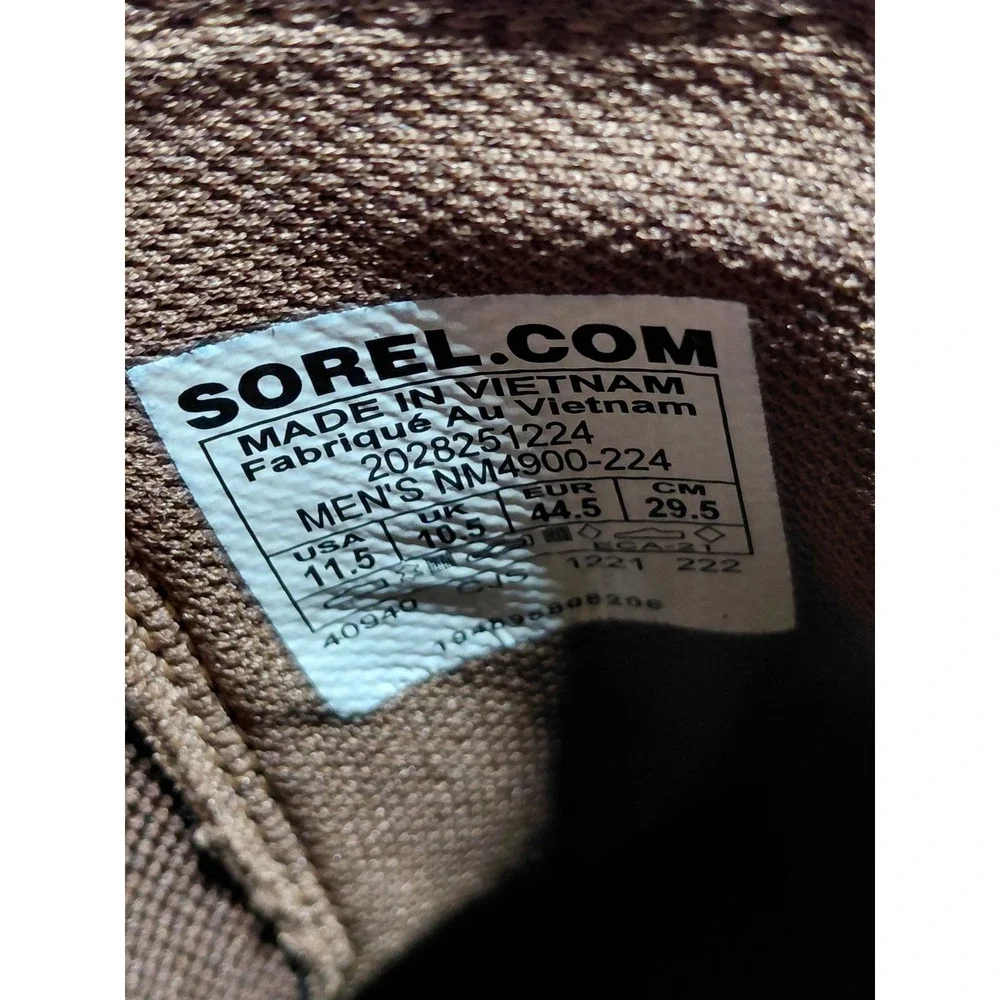 Sorel‎ Carson Chelsea Boots Waterproof Men's 11.5 Slip On Ankle